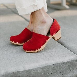 Sandgrens Clogs Brett - Red